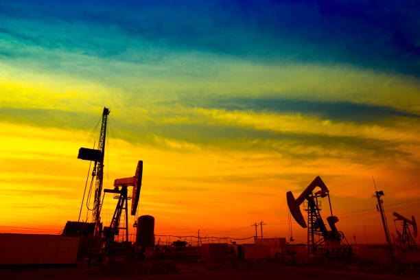 istock The oil pump, industrial equipment 1279900393