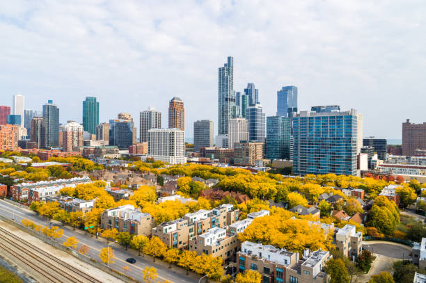 istock Chicago Cityscape and Fall Colors 1279909121