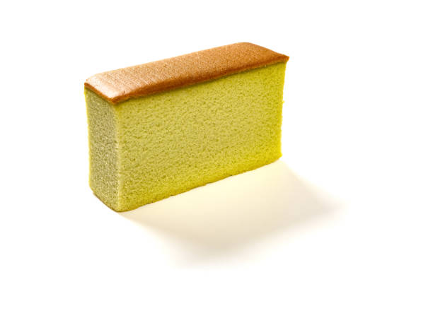istock side view piece of matcha flavor cake on a white background 1279909870