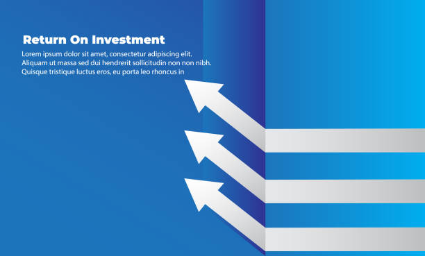 istock business target direction concept to success. Return on investment ROI. Applicable for promotion   cover poster  infographic   landing page  ui  ux  persentation   baner  social media posted 1279911790