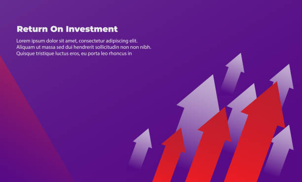 istock business target direction concept to success. Return on investment ROI. Applicable for promotion   cover poster  infographic   landing page  ui  ux  persentation   baner  social media posted 1279912277