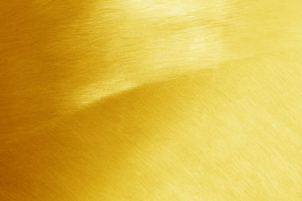 istock Gold brushed metal texture for abstract background. 1279917983