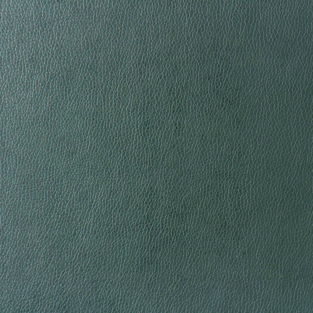 ciemnozielone tło tekstury skóry bydła - leather green hide textured effect zdjęcia i obrazy z banku zdjęć