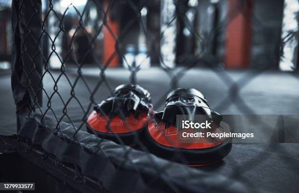 Lets Get Punching And Sparring Stock Photo - Download Image Now - Mixed Martial Arts, Boxing - Sport, Boxing Ring