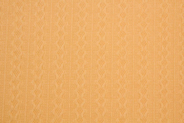 Fabric cotton fold, top view. Colorful textile