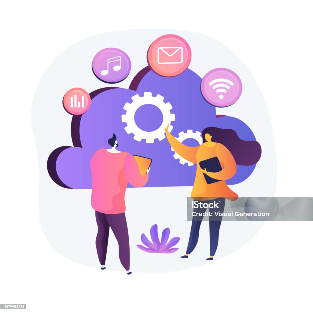 Online Catalog Vector Concept Metaphor Stock Illustration Download