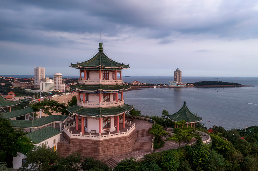 The Clock Tower on the southern shore of Tsim Sha Tsui, Kowloon, Hong Kong, China