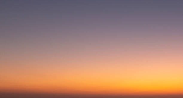 istock Dramatic colorful sky with afterglow and illuminated clouds 1279952869