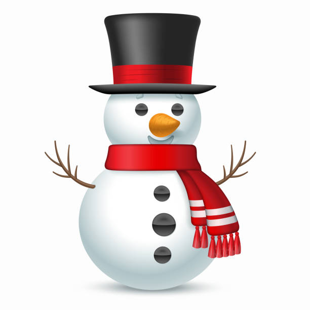 Haut Femme Noël En Peluche - Imprimé Bonhomme De Neige Et Flocons - Col V Manches Longues - Pour Dîner De Noël Et Fêtes - 9