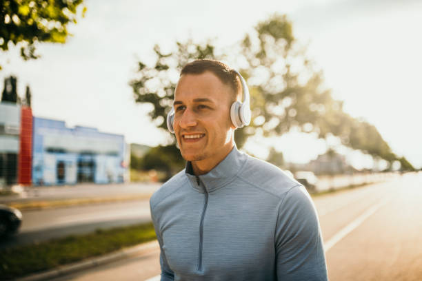 istock Young man doing outdoor sports 1279958232