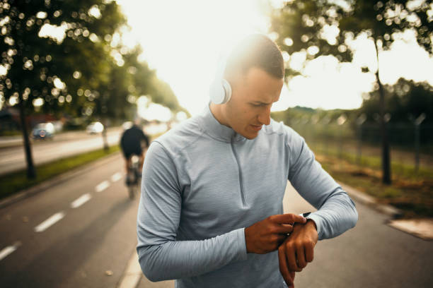 istock Young man doing outdoor sports 1279958253