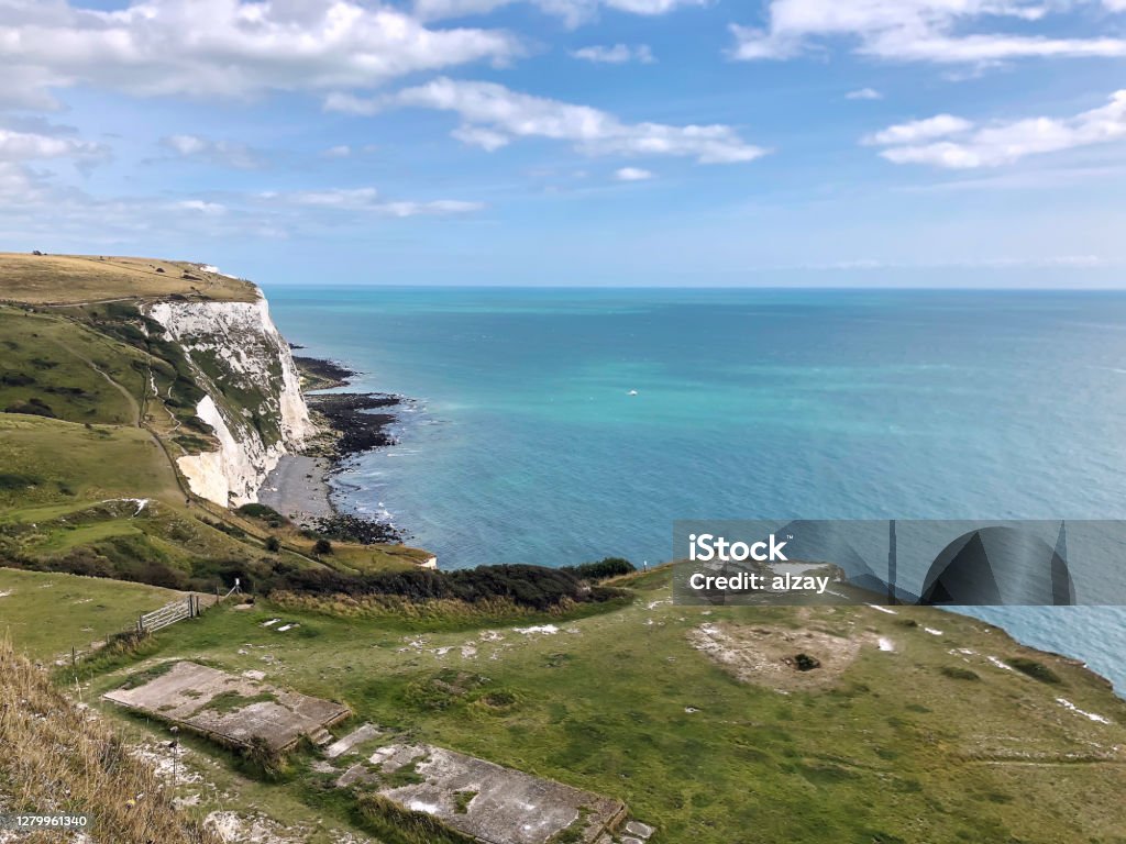 White cliffs of Dover White Cliffs Of Dover Stock Photo