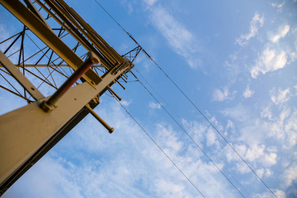 Close-up for power equipment.