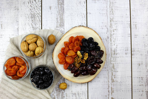 istock Ramadan products (iftar) dates, nuts, dried apricots, prunes 1279971338