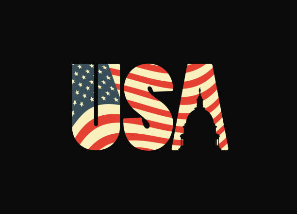 istock USA letters with american flag and Capitol dome 1279975280
