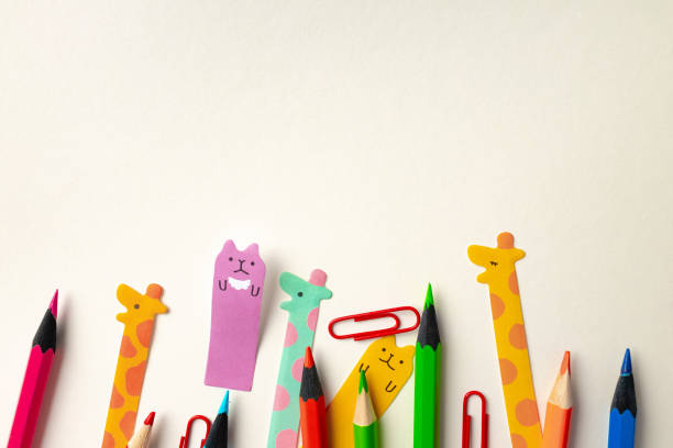 istock Various school supplies for kids top view 1279976657