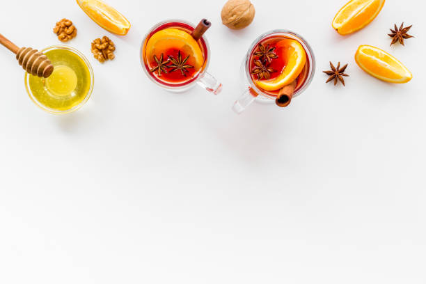 istock Layout of ingredients for Christmas mulled wine 1279977897