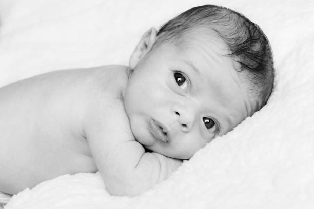 istock Newborn who sleeps peacefully 1279978095