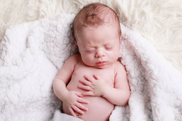istock Newborn who sleeps peacefully 1279978208