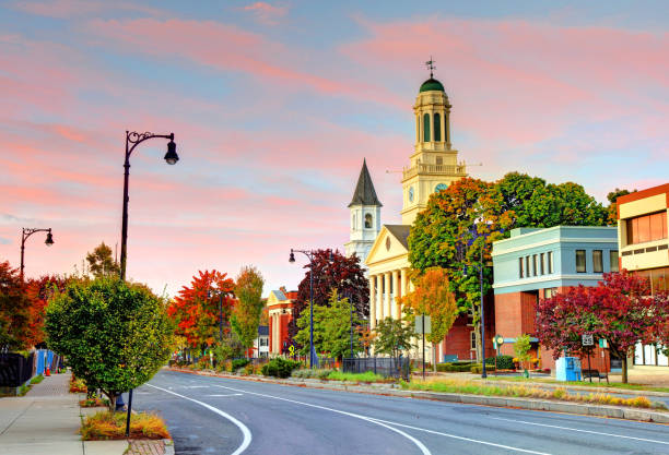 pittsfield, massachusetts - berkshire mountains imagens e fotografias de stock