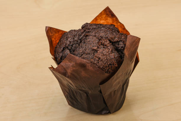 istock Tasty sweet Chocolate muffin bakery 1279990499