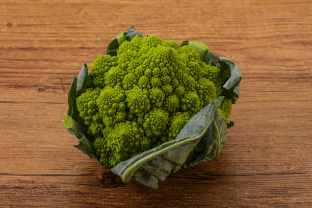 istock Vegan organic food - Romanesco cabbage 1279990804