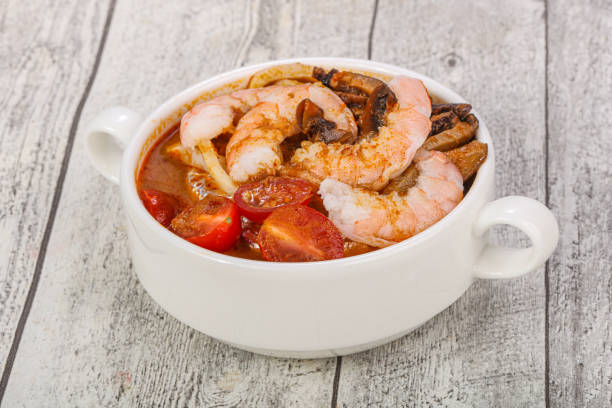istock Thai cuisine Tom Yam soup 1279990948