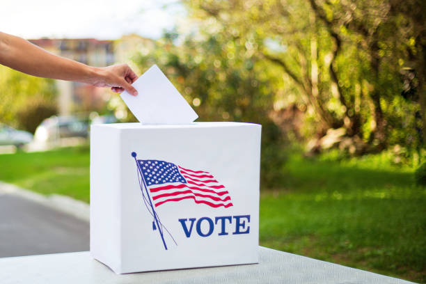 외부 손 투표 - voting ballot human hand envelope photography 뉴스 사진 이미지