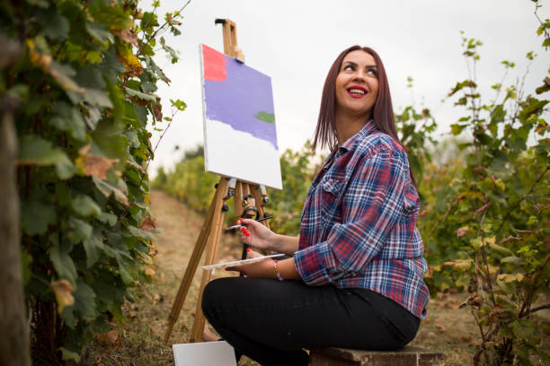 istock Using nature as inspiration for my art 1279992213