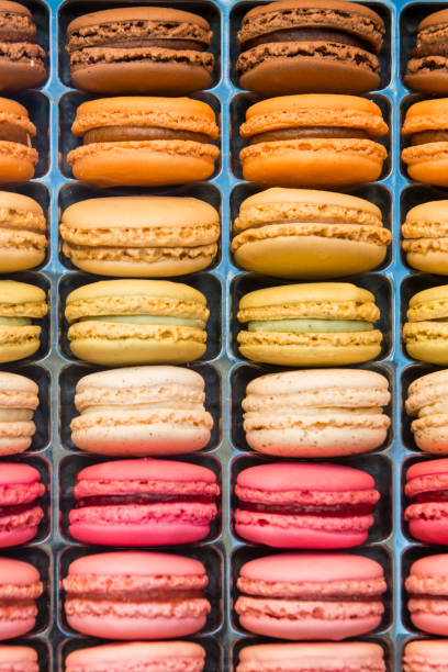 istock Box with different colors of Macaroon 1279995646