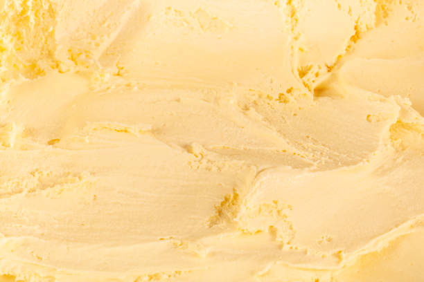 istock Abstract close up of vanilla ice cream 1279995982