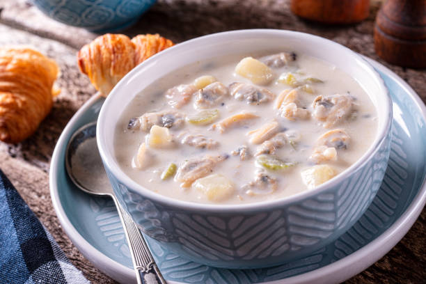 istock New England Clam Chowder 1279997599