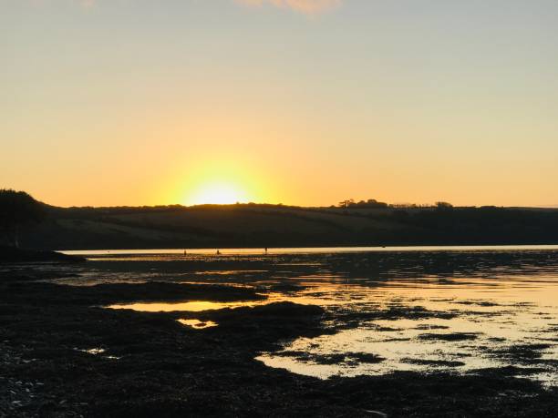 istock sunrise over Roseland from Loe Beach 1279998637