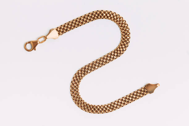 Woman gold bracelet