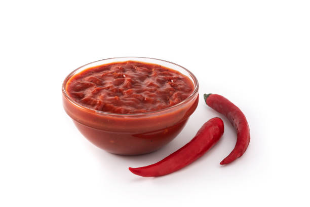istock Spicy chili sauce in bowl 1280005640