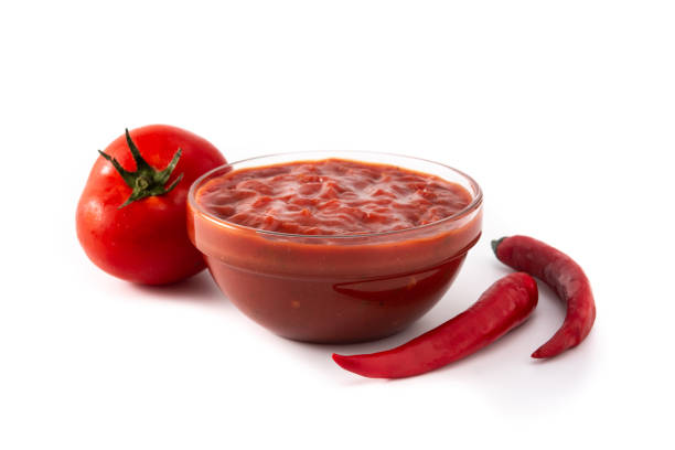 istock Spicy chili sauce in bowl 1280005680