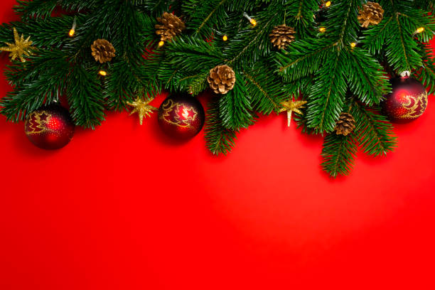 istock Christmas or New Year greeting card 1280008212