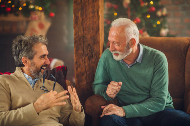 istock Christmas afternoon with friend 1280010076