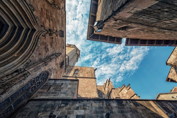 Barcelona city in the daytime, Spain