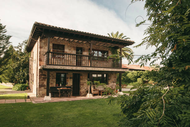 istock Country house with stone walls 1280014287
