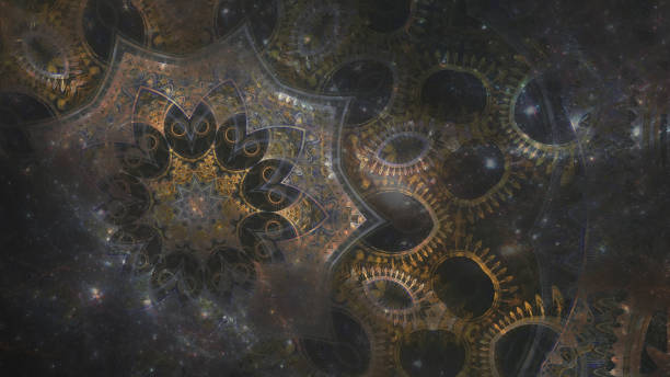 istock Mandala in space, esoterical stars background 1280018070