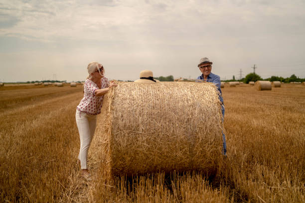 istock couple is on hay bales and having fun 1280021278
