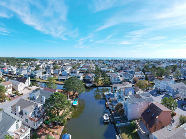 istock Drone view of South Bethany Beach Delaware 1280023037