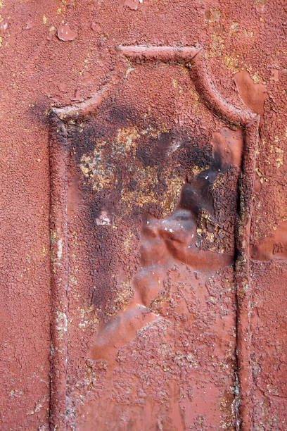 istock Rusty metal surface texture close up photo 1280024350