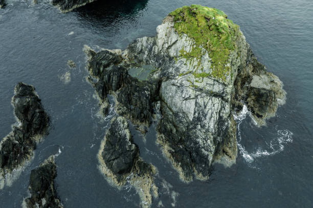 istock Aerial view of the St Ninian's Isle 1280025626