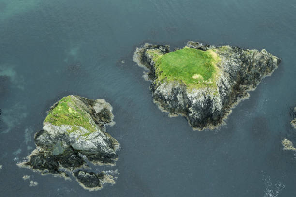 istock Aerial view of the St Ninian's Isle 1280025711