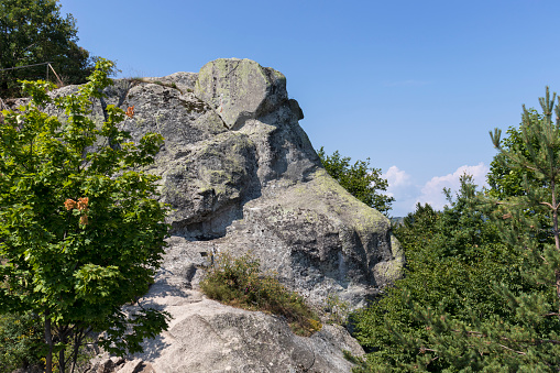 Ancient sanctuary Belintash dedicated to the god Sabazios at Rhodope Mountains, Bulgaria