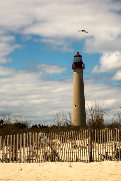 Cape May Lighthouse. New Jersey stock photo