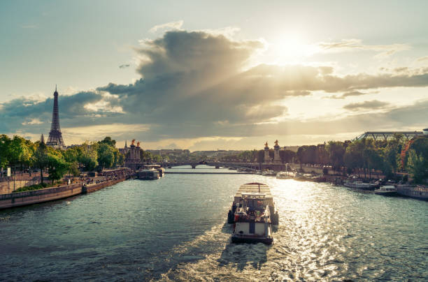istock Alexander III bridge and Eiffel tower, Paris, France 1280044466