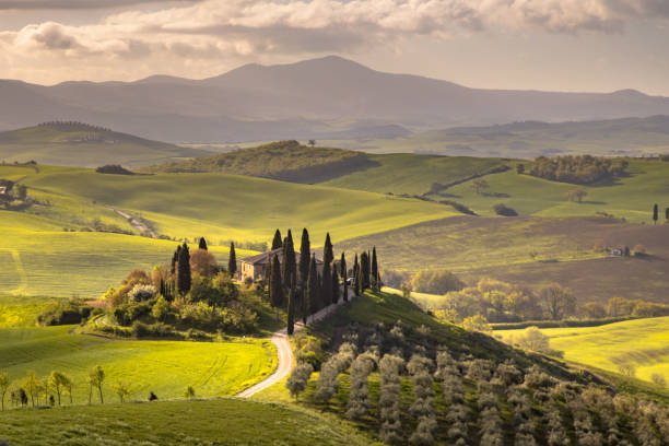 istock Tuscan countryside San Quirico 1280049021